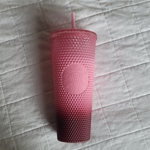 NWT Starbucks Pink Ombre 24 oz Tumbler